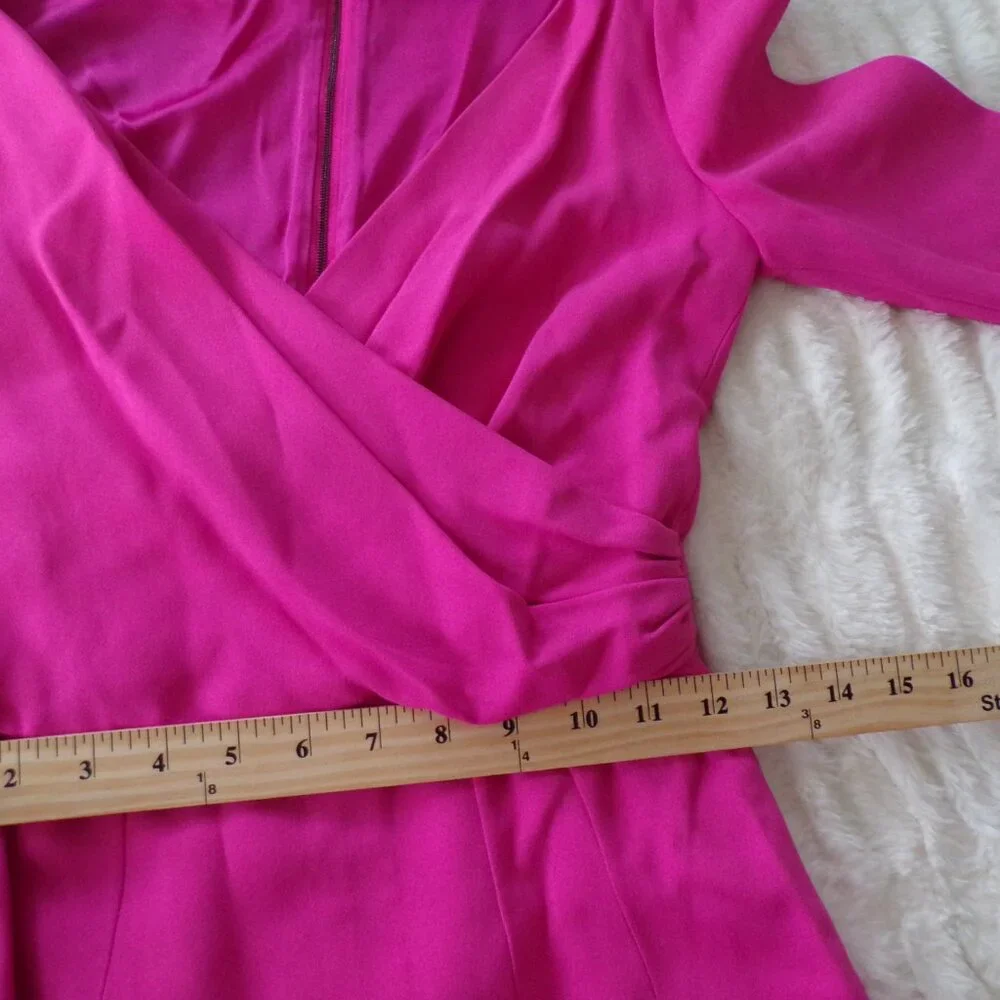 NWOT Dolce and Gabbana pink long sleeve barbie mini dress 40/S - Picture 7 of 12